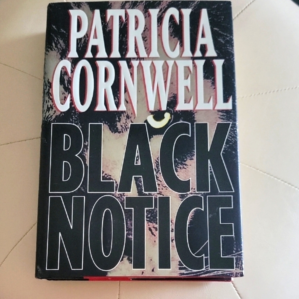 Patricia Cornwell 'Black Notice' Hardcover Book